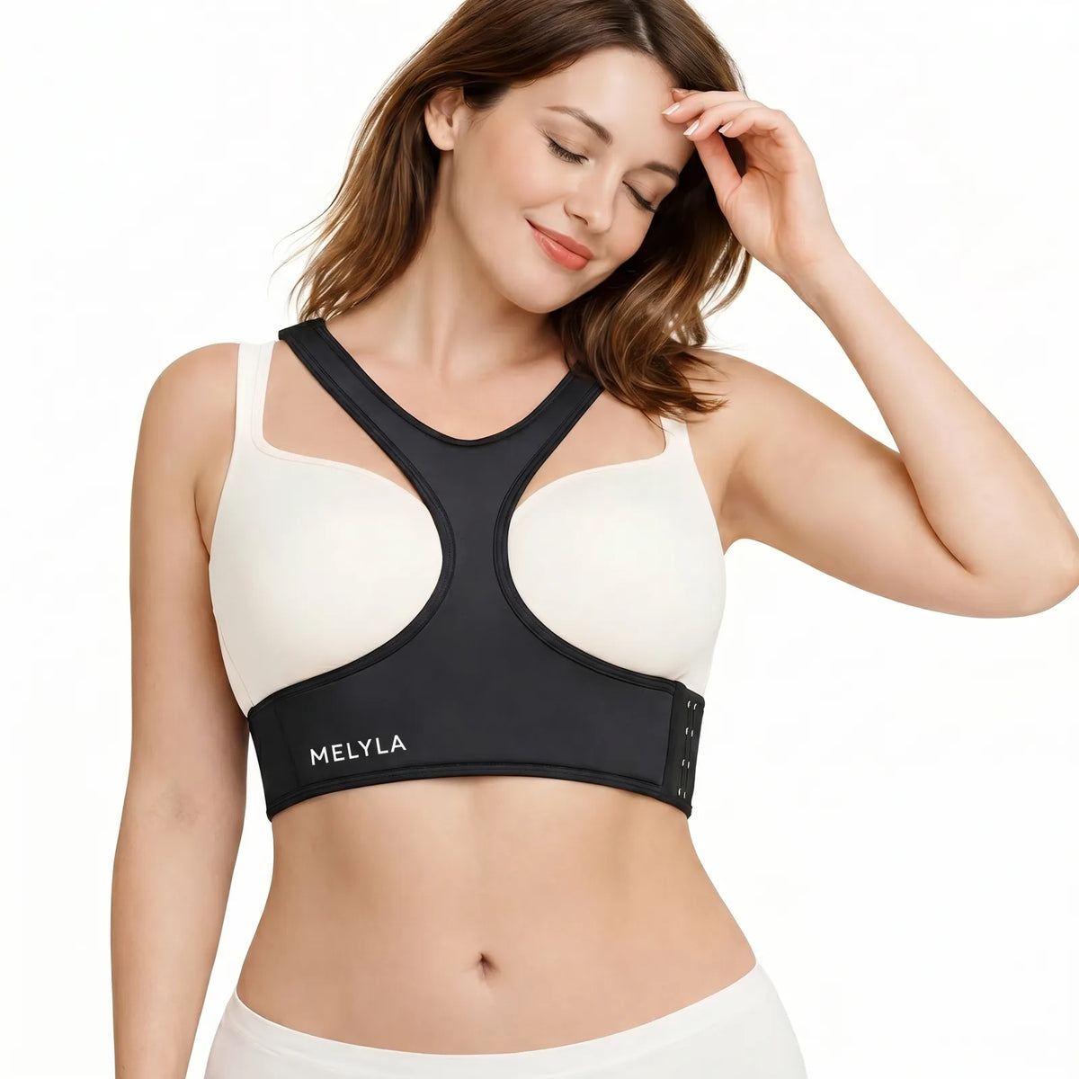 2× MELYLA Anti-Falten Schlaf BH — Doppelpack gegen Schlaffalten